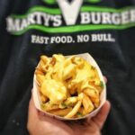 Marty's V Burger