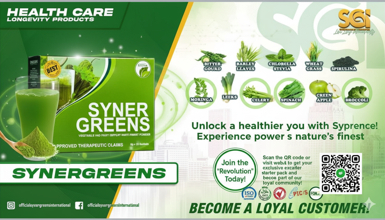 Synergreens International Food Supplements