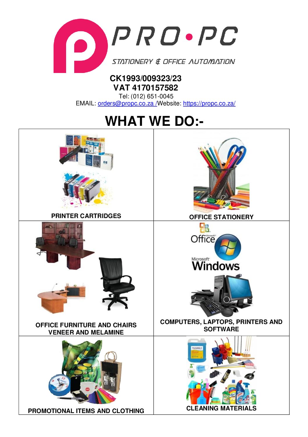 OFFICE STATIONERY